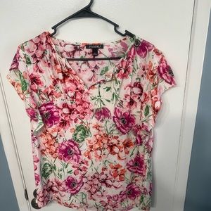 Roz&Ali Floral Blouse